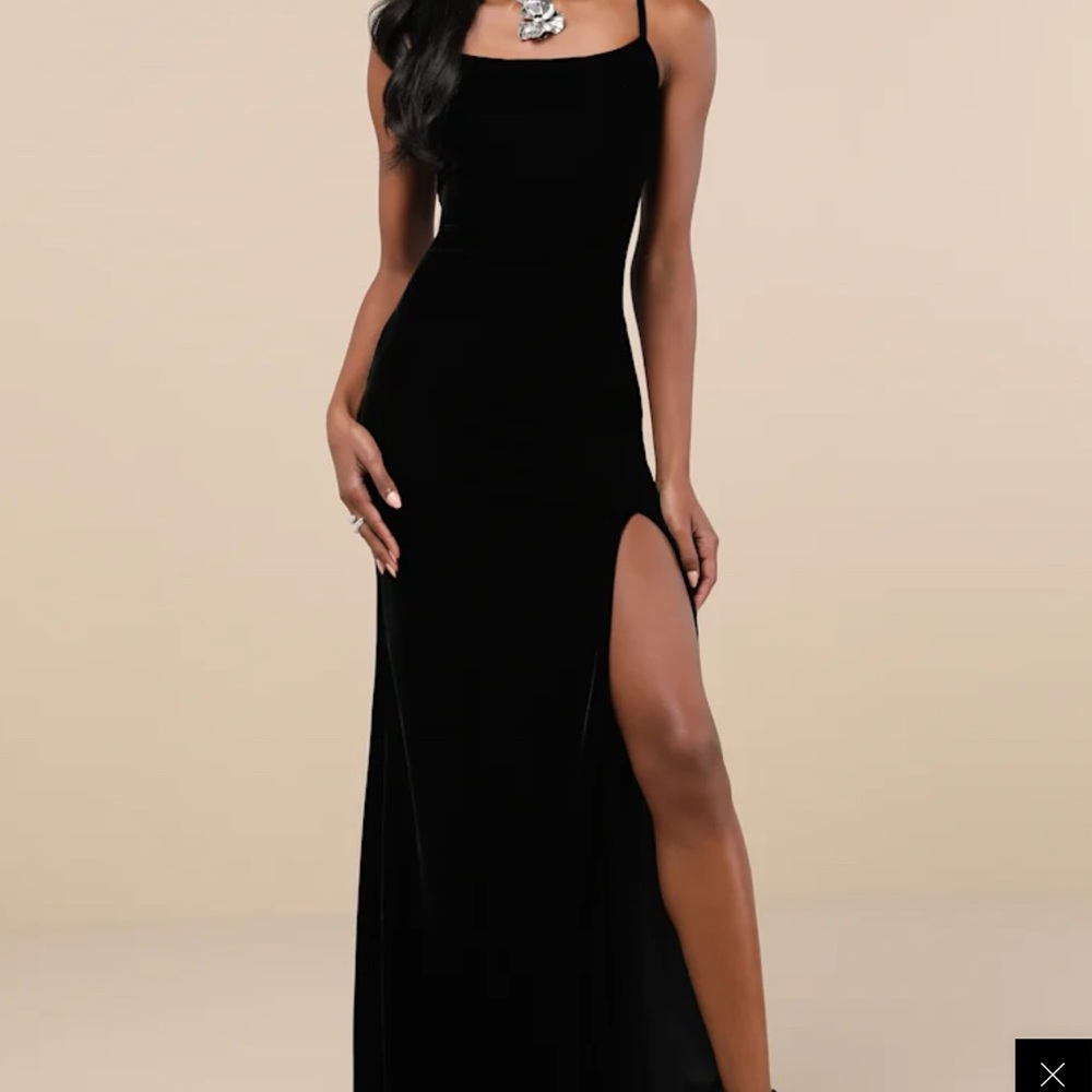 Lulus Black Elegant Formal Gown